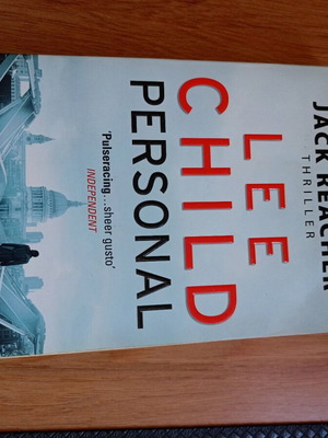 Personal Lee Child used English book