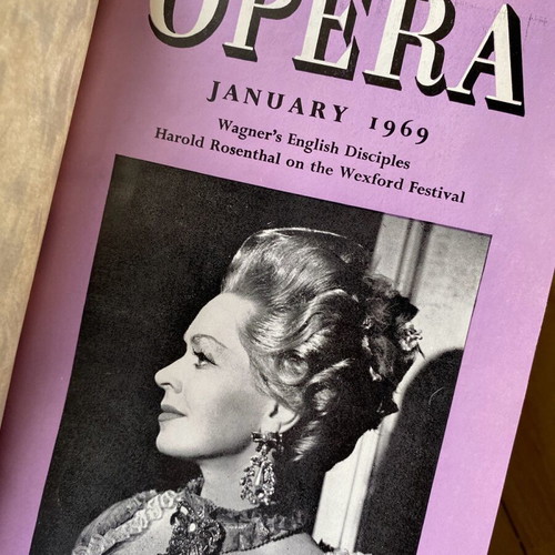 Opera leather-bound magazine collections used, set of 4