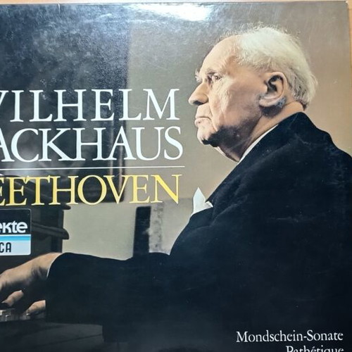 Beethoven vinyl record Wilhelm Backhaus like new, classical music