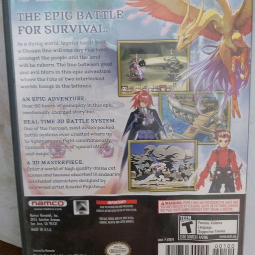 Nintendo GameCube Tales of Simfonia like new complete