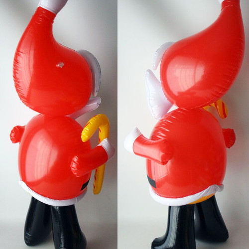 Vintage 80's Large Inflatable Santa Claus 112cm New