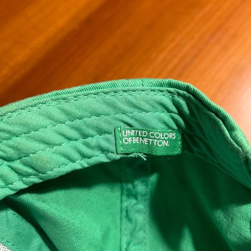 Benetton kids cap like new, green