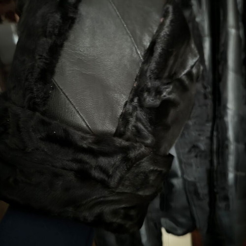 Fur coat jacket like new, size XL