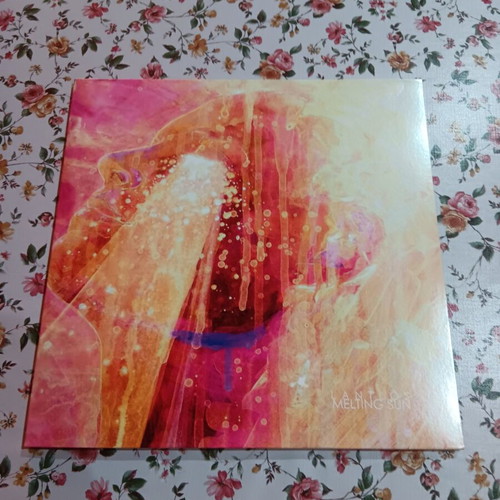 Lantlos Melting Sun gatefold pink vinyl like new metal album