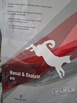 Renal & Oxalate dog food new