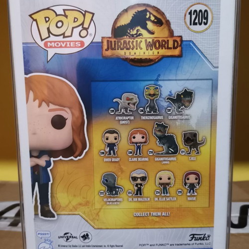 Funko POP! Jurassic World: Dominion Claire Dearing used