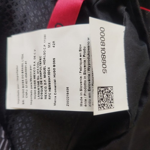 Hugo Boss men's jacket like new, black, size 52