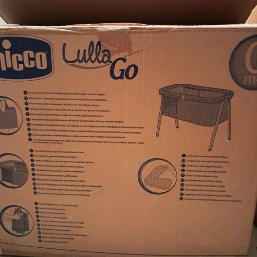 Cicco Lulla Go baby cot new in box