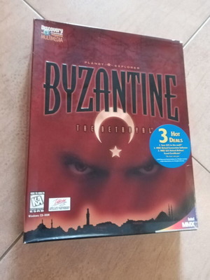 BYZANTINE : THE BETRAYAL (1997) (PC ADVENTURE GAME CD-ROM)