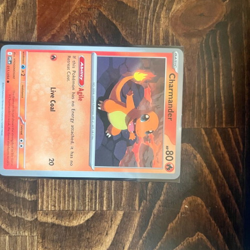 Charmander Chameleon non holo like new Phantasmal Flames