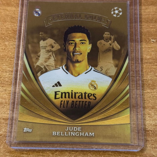 2024-25 Topps Total Football Eternal Gold Jude Bellingham card like new