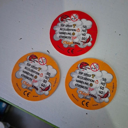 Chipicao Angry Birds Go! 2015 caps like new
