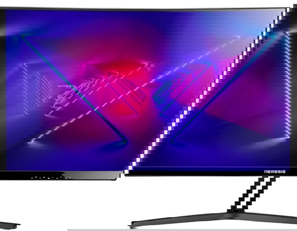 Turbo-X Monitor 23.6" Nemesis NC236FG Gaming Curved Monitor ΜΕ ΣΠΑΣΜΕΝΗ ΟΘΟΝΗ ΓΙΑ ΑΝΤΑΛΛΑΚΤΙΚΑ.