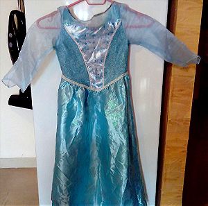 Στολή Disney πριγκίπισσα (Ελσα, Frozen) + στολή Ινδιάνας + 2 δώρα