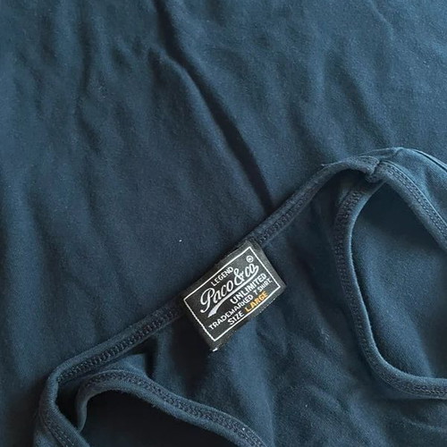 Paco & Co Athletic Tank Tops like new, navy and khaki, set of 2