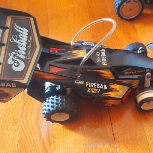 Nikko Fireball RC buggy used, complete with remote control