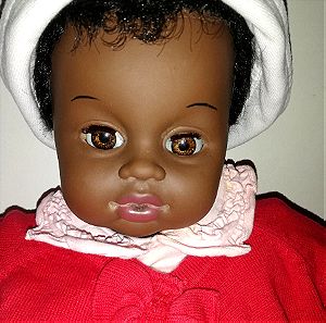 Sebino Rare Cicciobello Angelo Negro 1979 doll
