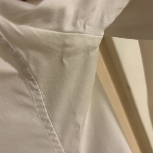 Saint Laurent shirt medium white used, stretch cotton