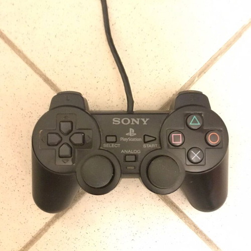 PlayStation 2 controller used, needs cable repair