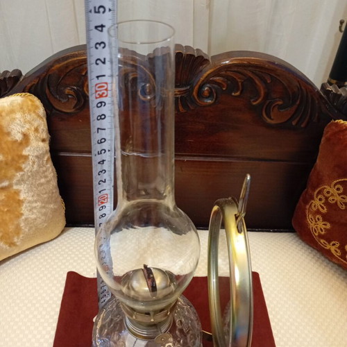 Traditional Czech Oil Lamp like new, fully functional
