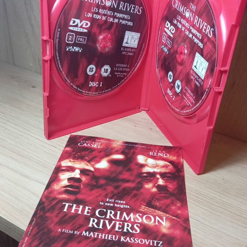 The Crimson Rivers DVD like new with Greek subtitles