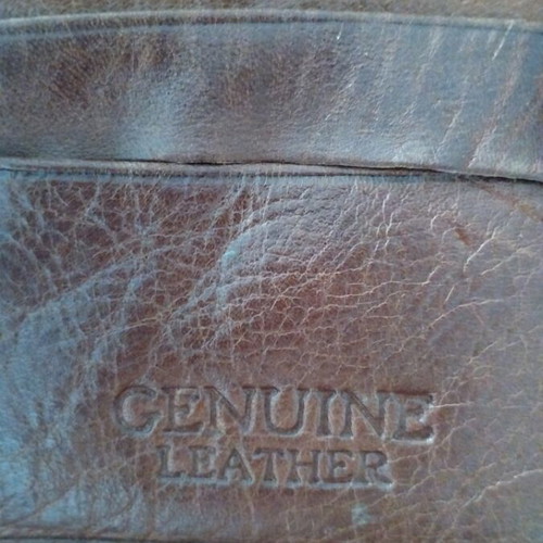 Valentino vintage leather wallet used, brown