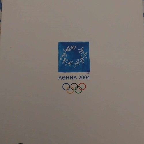 Athens 2004 greeting cards new, pack of 9 pieces