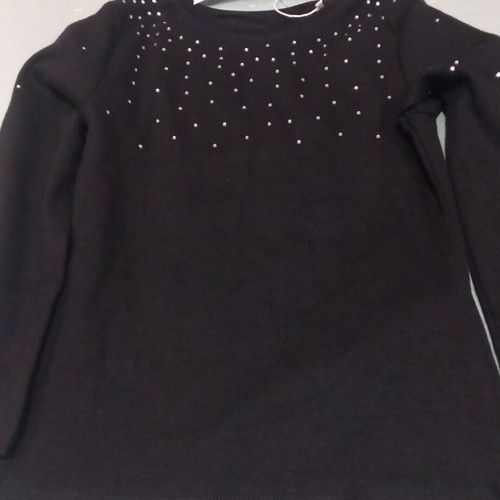 Girls' set new with rhinestones, 4 years 104cm, black Orchestra