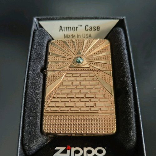 Zippo Eye Of Providence Armor Brass 2021 new