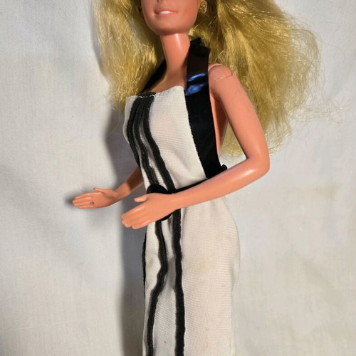 Φόρεμα Best Buy Fashion #9961 μεταχειρισμένο, μαυρόασπρο 1977