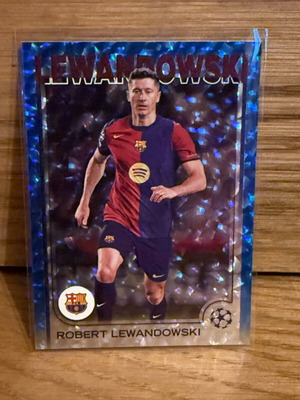 Αριθμημένη συλλεκτική κάρτα Robert Lewandowski Topps 24/25 νούμερο 40/75 καινούργια