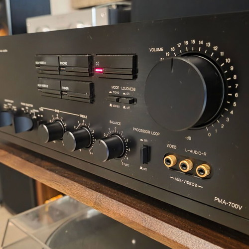 Denon PMA-700V amplifier used, vintage stereo receiver