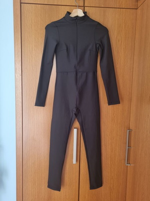 Elastic jumpsuit like new, black, size S