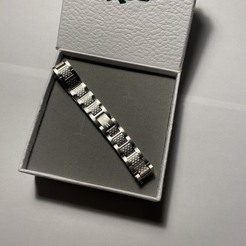 Silver bracelet, gift ready, 20cm adjustable