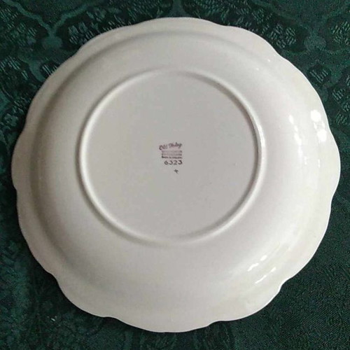 Vintage plate old foley james kent ltd staffordshire england used