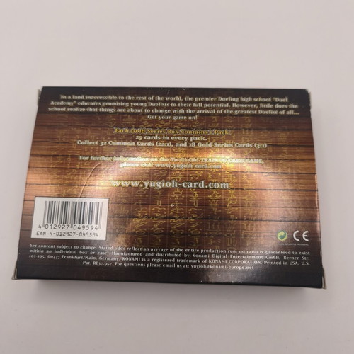 Yu-Gi-Oh! TCG Gold Series 2009 empty booster box used