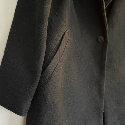 Pull & Bear coat used, black, size S