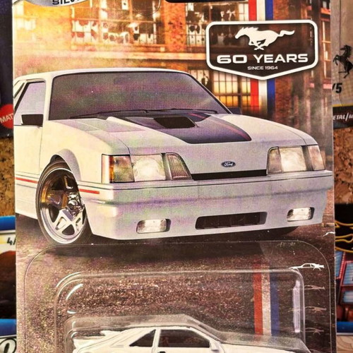 Hot Wheels '84 Ford Mustang SVO Silver Series