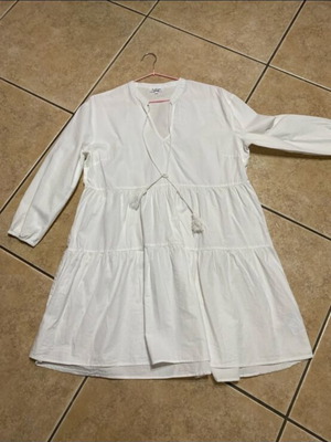 Le Ger summer dress used, white, size L