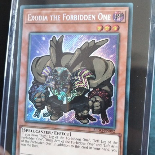 Exodia The Forbidden One Battles of Legend Glorious Gallery card new