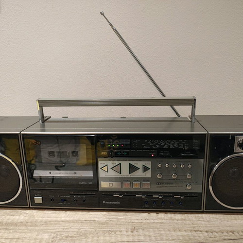 Panasonic RX-C52L radio and cassette player used