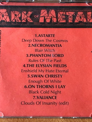 The Ark Of Metal Compilation Vol. 1 like new