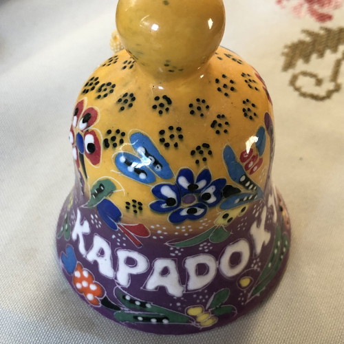 Handmade decorative bell from Kapadokya, new