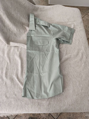 Military dress shirt short sleeve like new