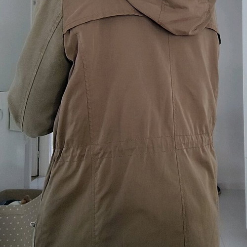 Tally Weijl jacket like new with removable vest lining khaki and brown
