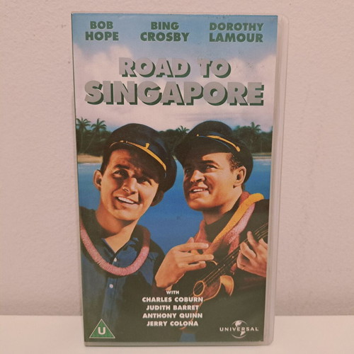 Road to Singapore VHS used, comedy romantic