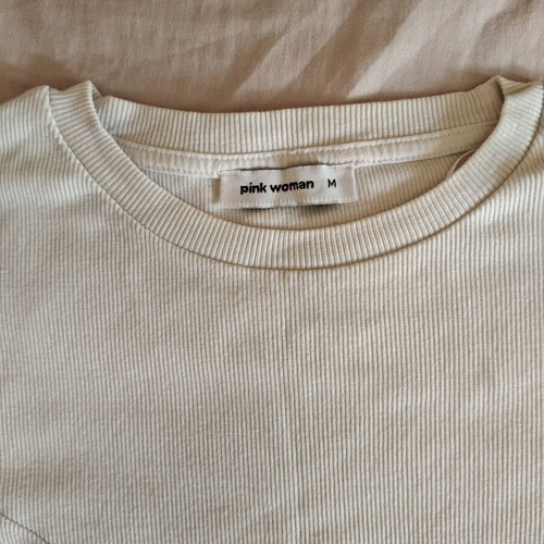 Crop top white size M like new
