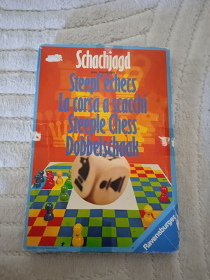 Schachjagd Chess Race Ravensburger винтидж настолна игра като нова