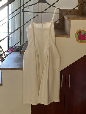 Midi dress Ioanna Kourbela basics, like new, ecru