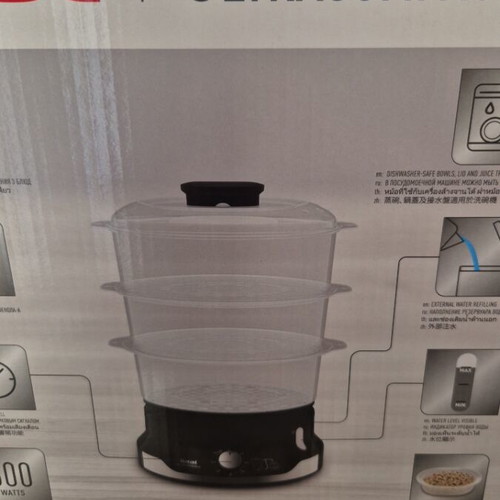 Tefal VC2048 Ultracompact Steamer 9Lt Black new